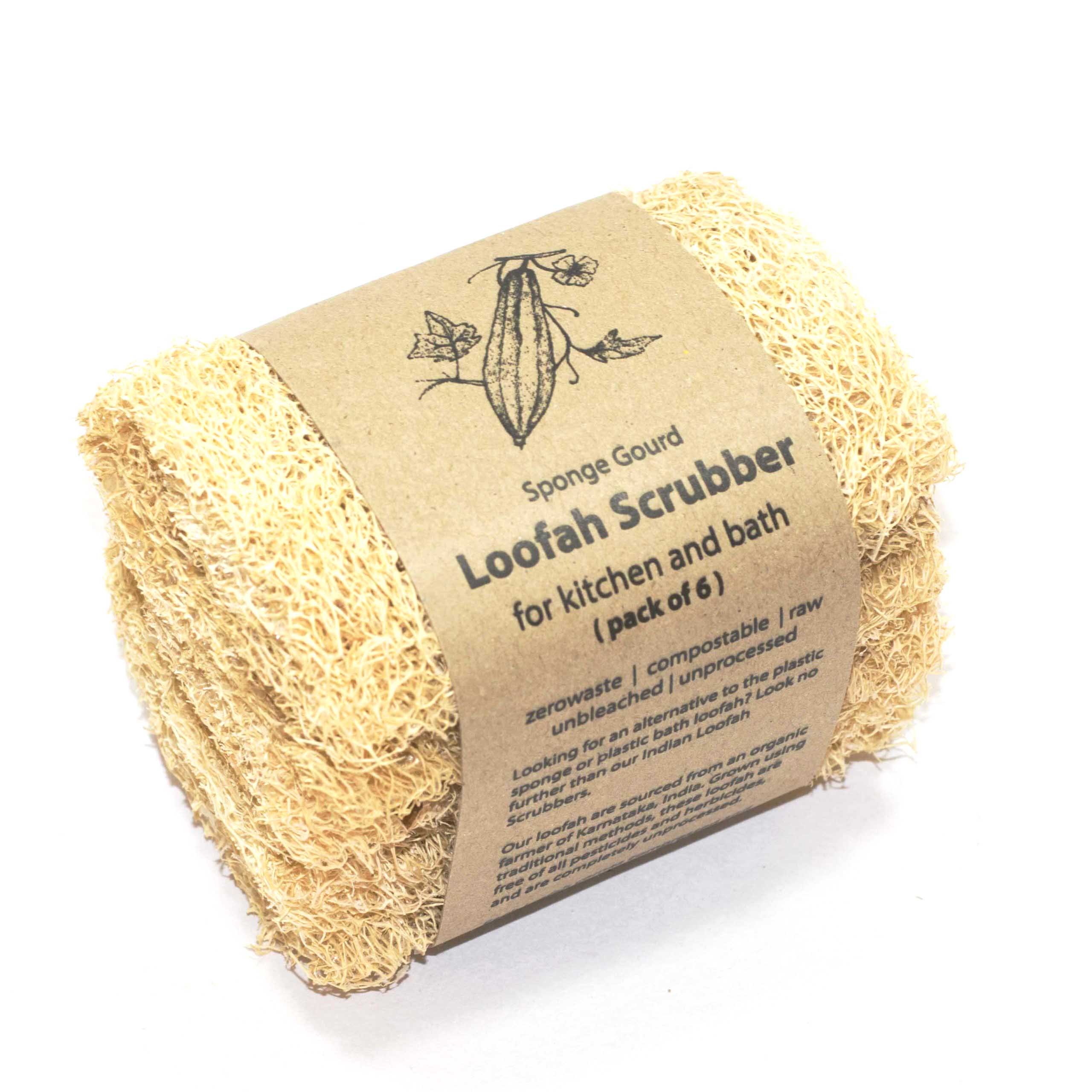 Product: Geosmin Loofah Scrubber – Pack of 6