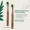 Product: Teeth-a-bit Neem Toothbrush Adult Hefty Handle with Gum Sensitive Soft Bristles Pack of 2 (Forest Green)