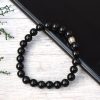 Product: Real obsidian bracelet for balance and emotional wellbeing