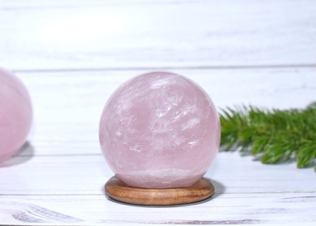 Product: Real Rose Quartz Healing Ball