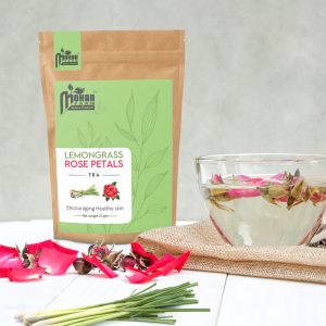 Product: Mohan Farms Herbal Lemongrass Rose Tea (25gm)
