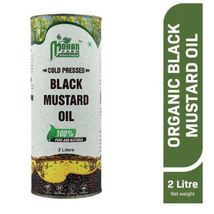 Product: Mohan Farms Organic Black Mustard Oil