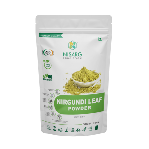 Product: Nisarg Nirgundi Leaf Powder