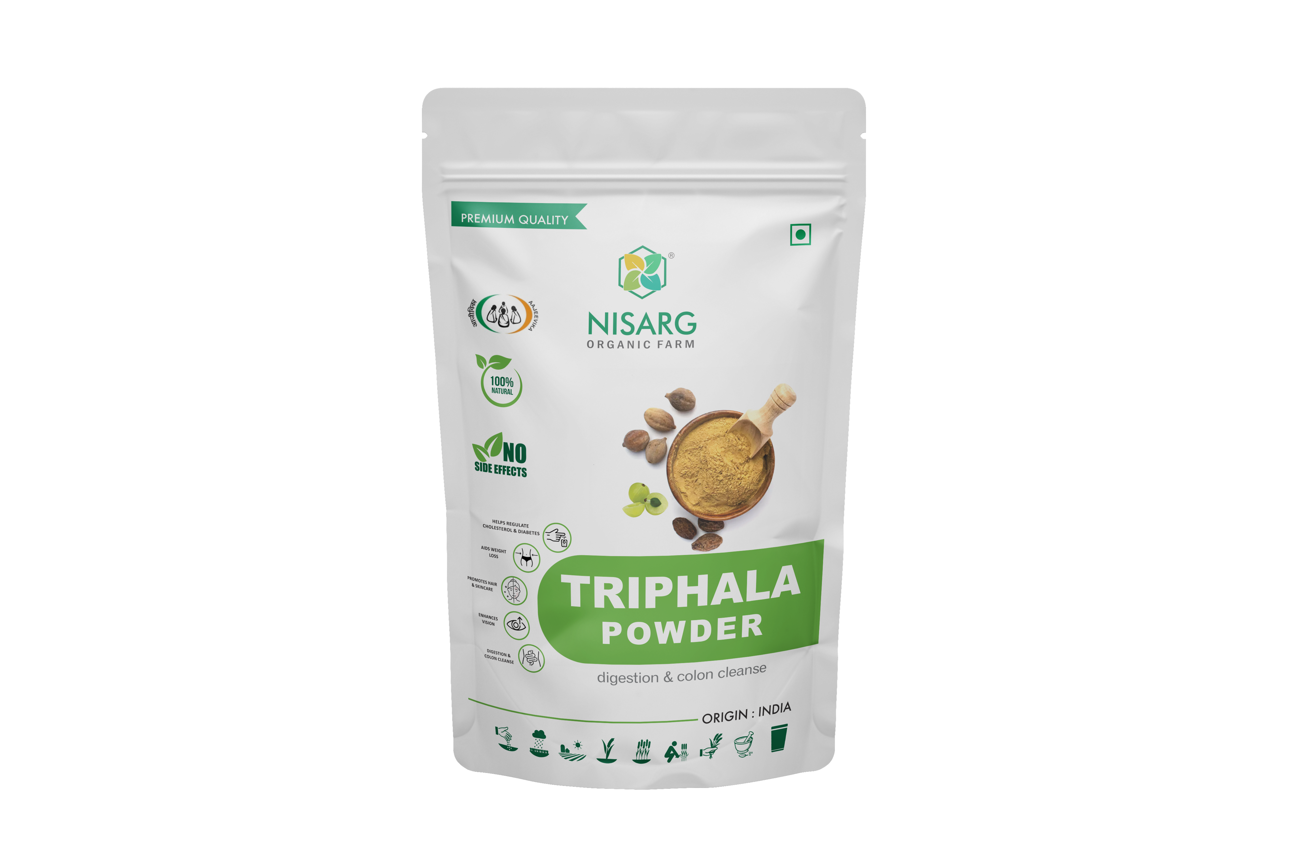 Product: Nisarg Triphala Powder