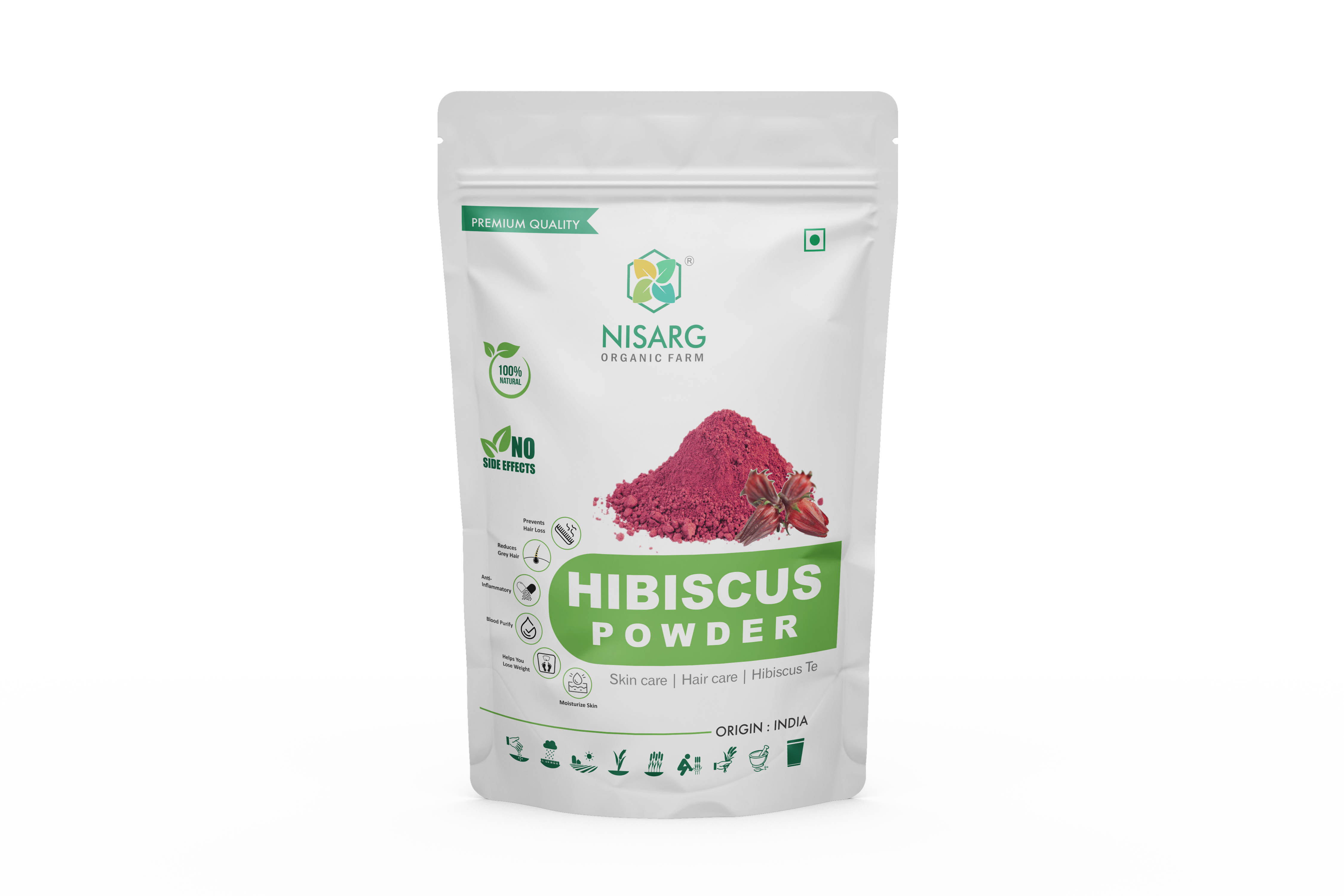 Product: Nisarg Hibiscus Powder