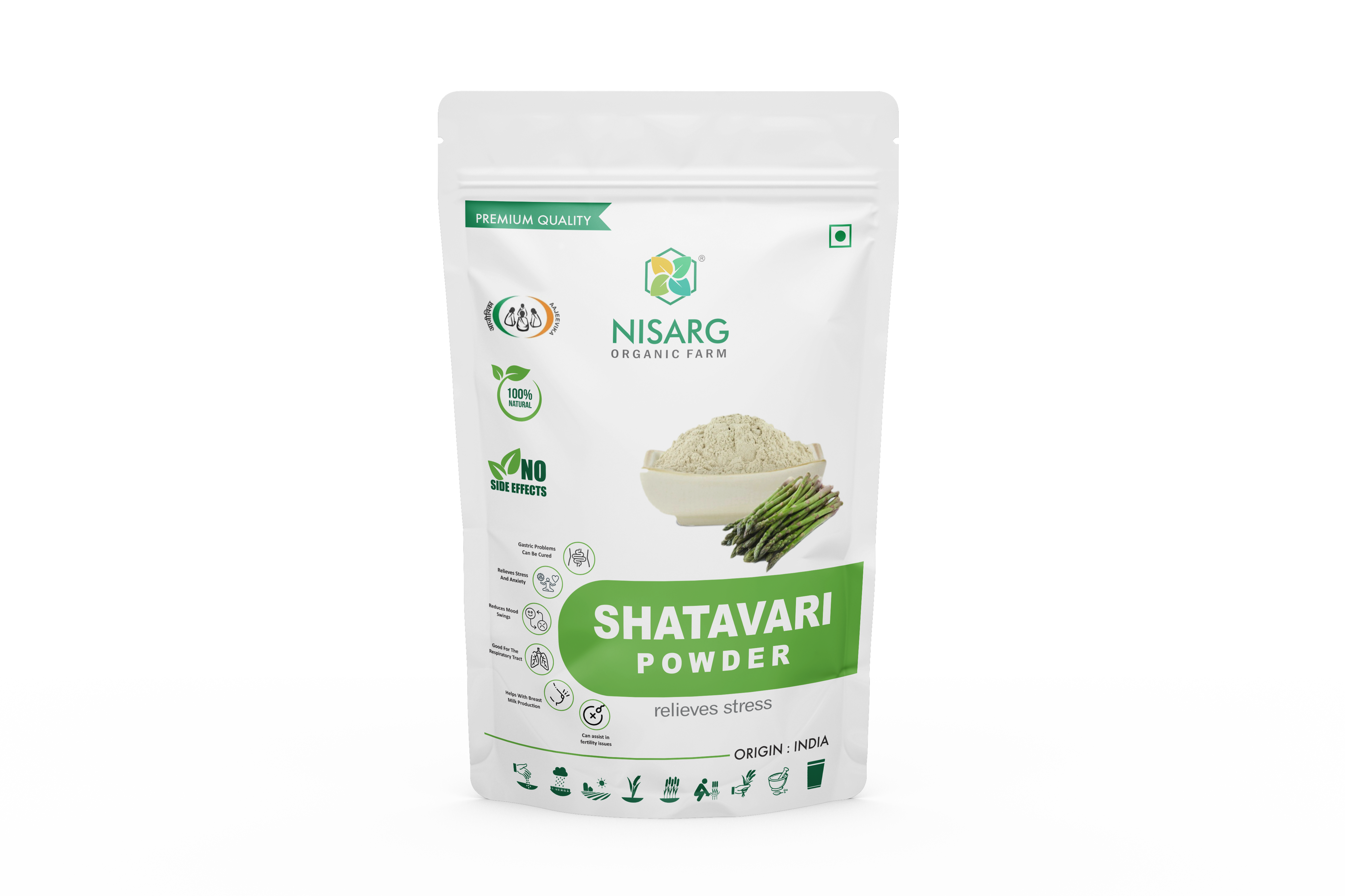Product: Nisarg Shatavari Root Powder