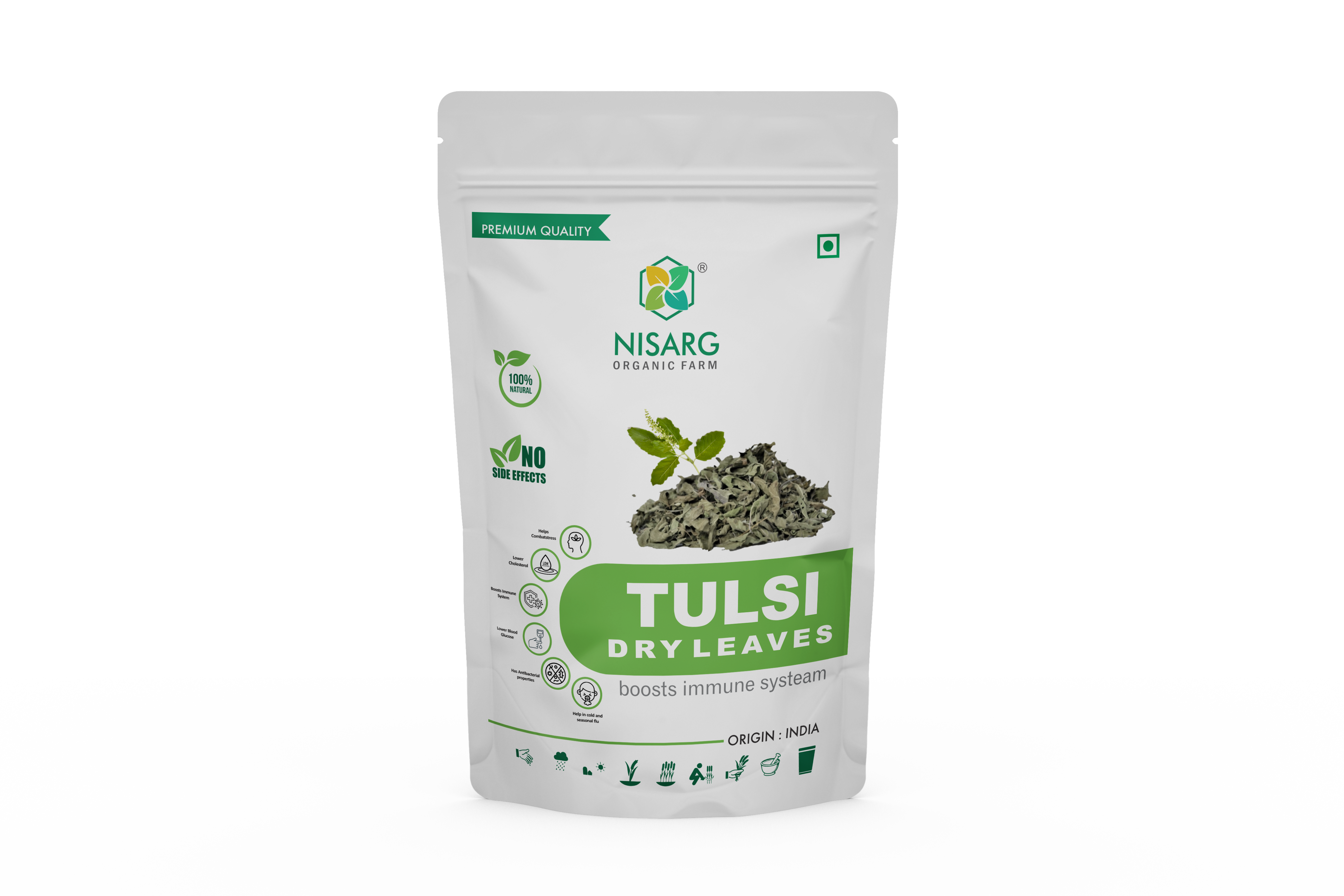 Product: Nisarg Tulsi Dry Leaves