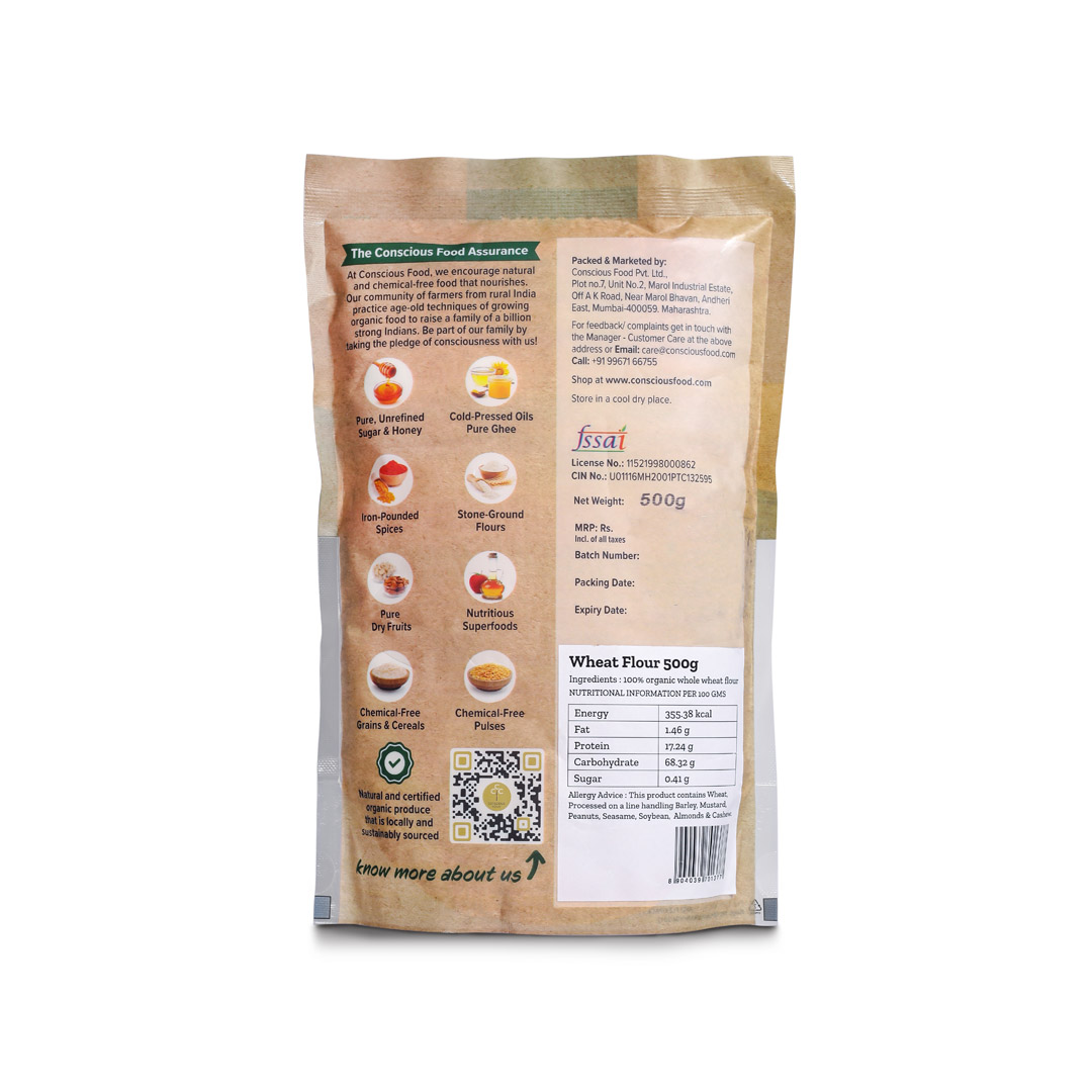 Product: Conscious Food Wheat Flour