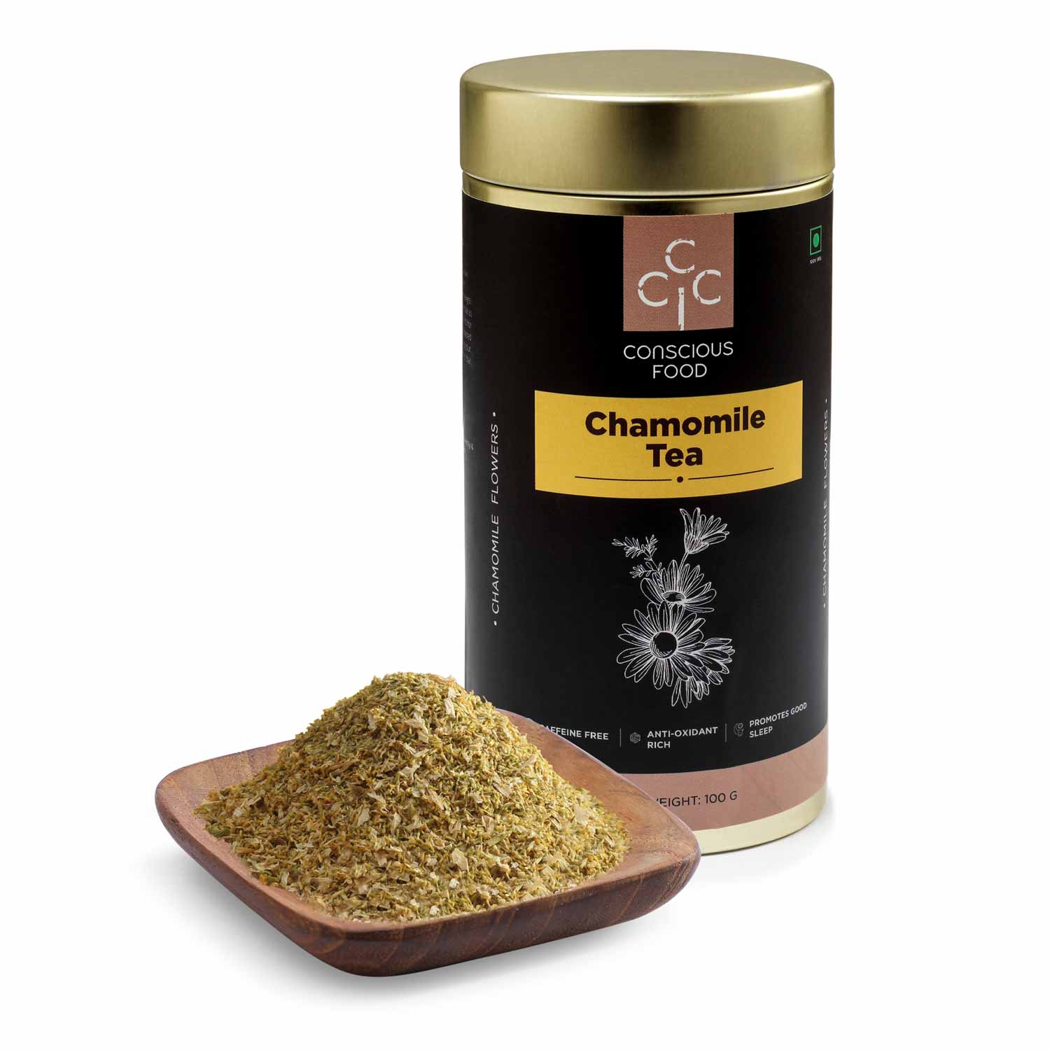 Product: Conscious Food Chamomile Tea 100 g