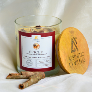 Product: Aesthetic Living Spiced Botanic Candle