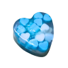 Product: Aesthetic Living Sweet Hearts- Blue Handmade Glycerin Soap with Peppermint Essential Oil